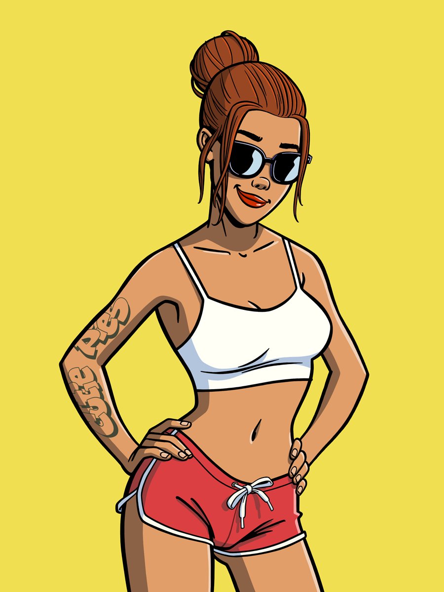 CutiePie #200 has launched 🚀
200 degrees that's why they call me Mrs. Farenheit! I'm traveling at the speed of light - I wanna make a supersonic woman of you!
#NFT #Tattoos #RedHeadsAreHot