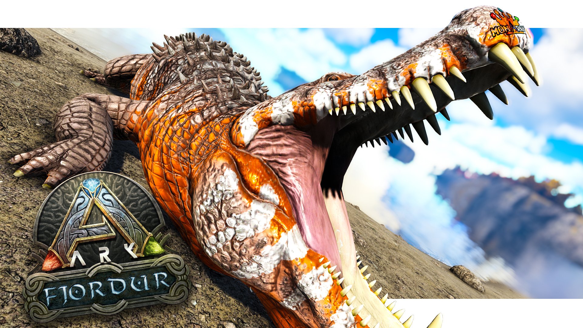 Raasclark on X: THIS Deinosuchus Got My Raid Flowing - ARK