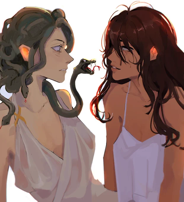 medusa and the blind woman 
