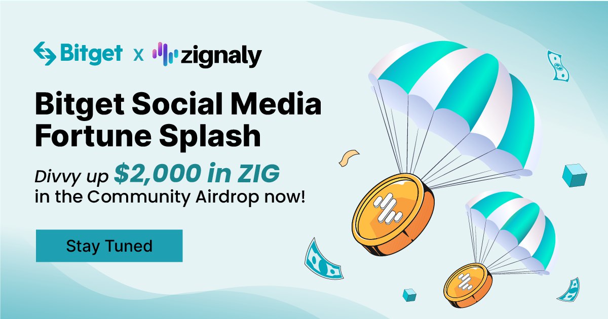 #Bitget is listing $ZIG <a href="/zignaly/">Zignaly</a> in the #InnovationZone!

💎Complete Tasks &amp; Share $2,000 $ZIG!
✅Join TG - bit.ly/JoinBitgetEN
✅Follow @bitgetglobal <a href="/zignaly/">Zignaly</a>
✅RT + @ 3 Friends
📝Gleam Tasks- galaxy.eco/Bitget/campaig… 

Details - support.bitget.com/hc/en-us/artic…