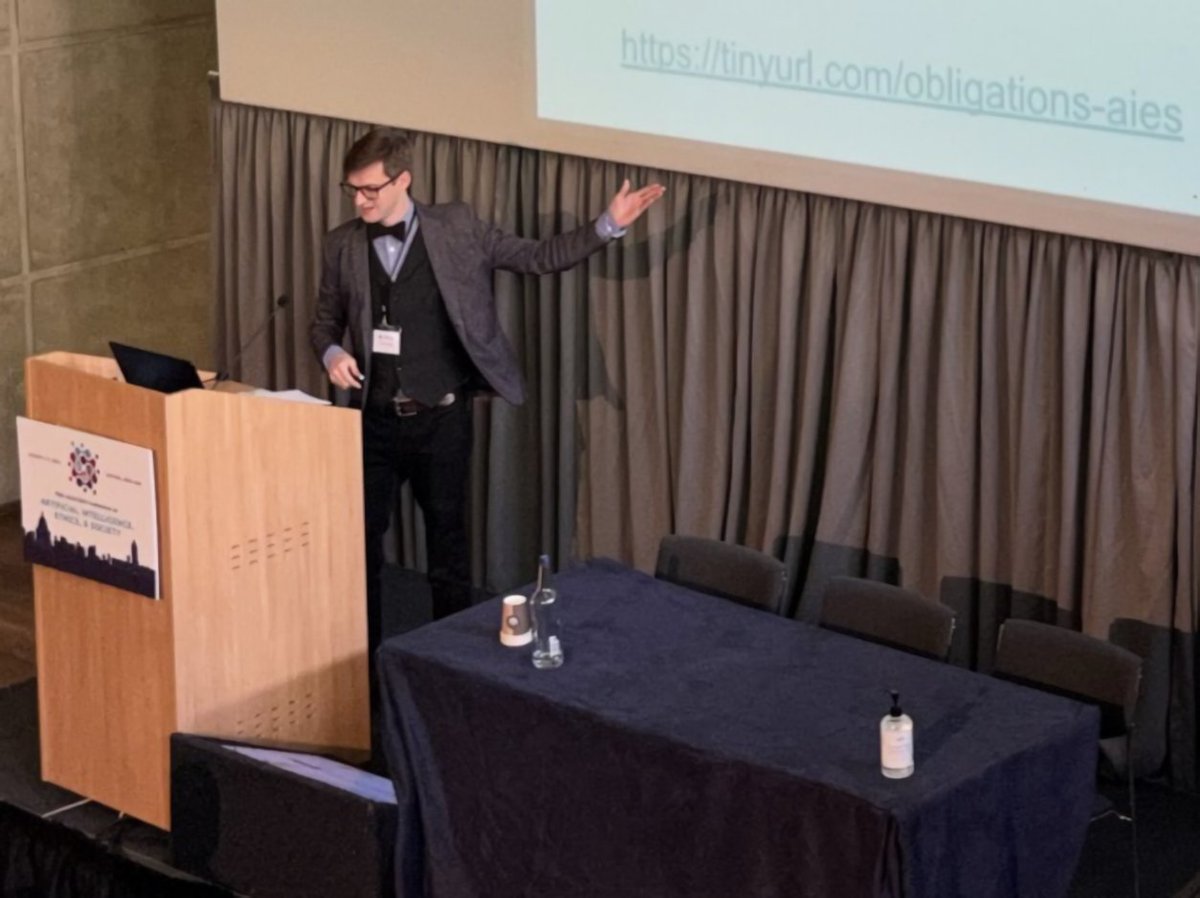 Last week I presented my research on auditing the ethics of AI systems at <a href="/UniofOxford/">University of Oxford</a>  for the <a href="/AIESConf/">AI, Ethics, and Society Conference (AIES)</a> - a dream come true!