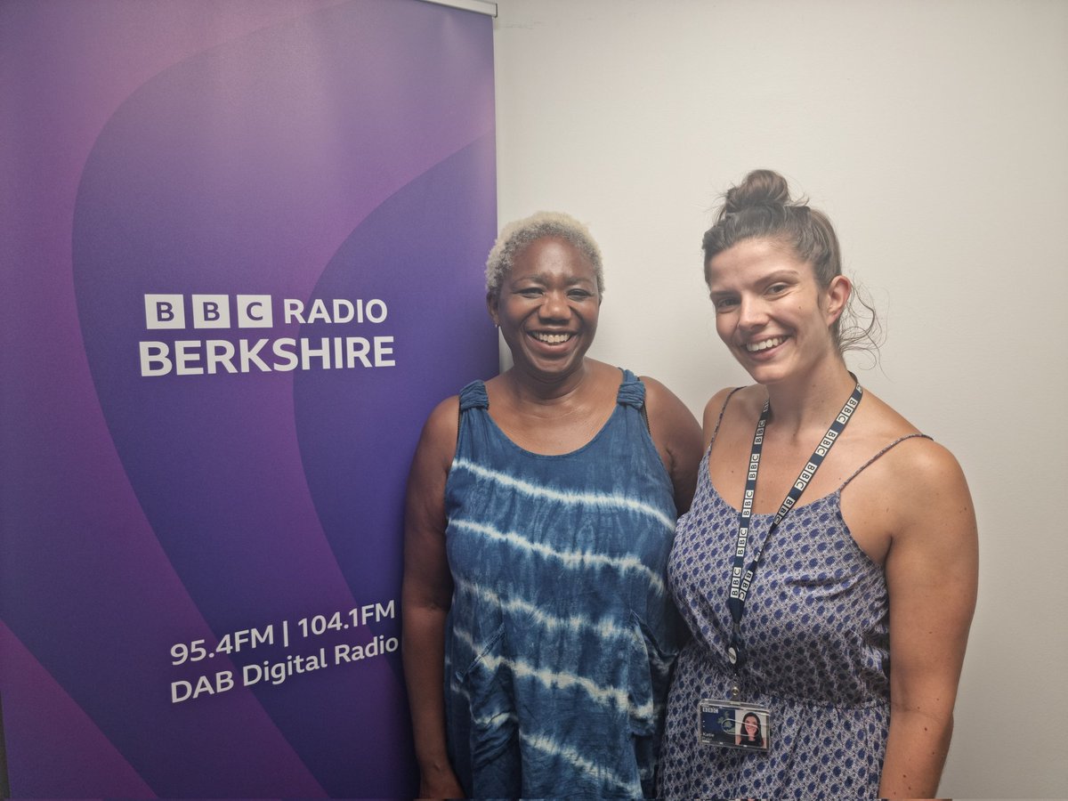 Listen in to me and @katieptyler chatting about how to keep your makeup looking good in this heat! Tonight between 7pm and 10pm on <a href="/BBCBerkshire/">BBC Berkshire</a>
