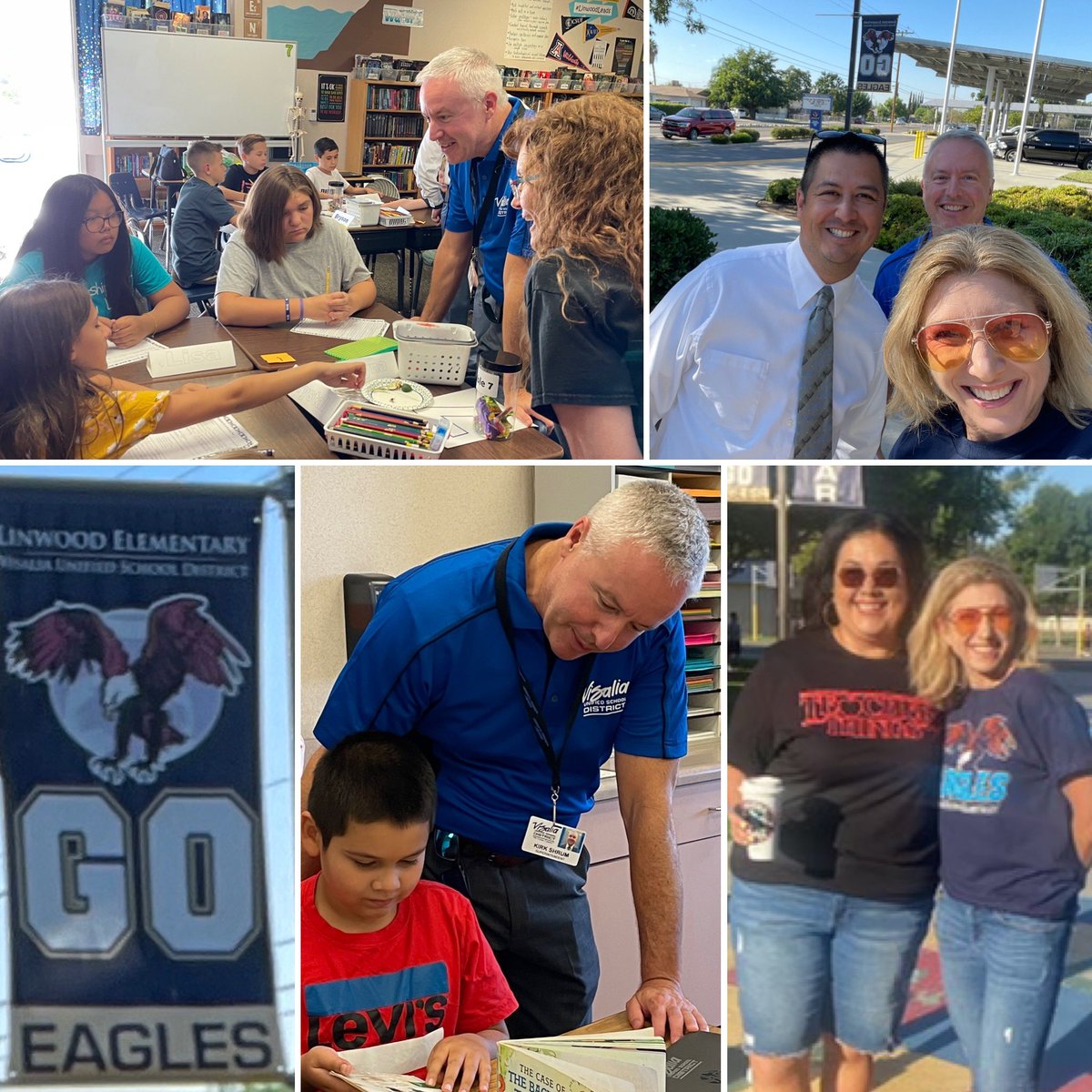 So much fun visiting Linwood ES this morning … after the #Best1stdayvusd they were ready and learning on Day 2! #VisaliaUSD <a href="/KirkShrum/">Kirk Shrum</a> <a href="/APBishop89/">Andrew Bishop Ed.D.</a> <a href="/LoriIrvine16/">Lori Irvine</a> <a href="/Andre_Pecina/">Andre Pecina</a>
