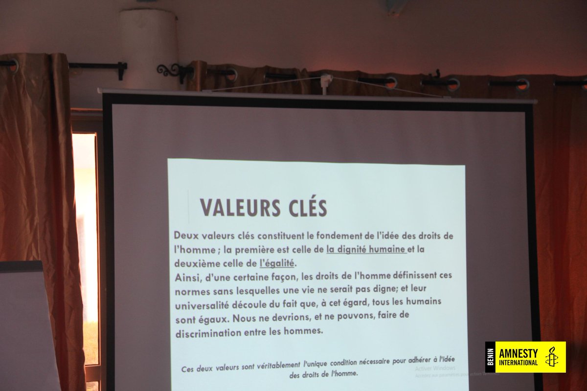 amnestybenin's tweet image. et les règles de procédures suivies devant eux. 

Les participants ont pendant deux jours alterné théorie et pratique et sont d'ores et déjà aguerris pour éprouver les mécanismes de protection en cas de violation des droits humains. 

#Youth