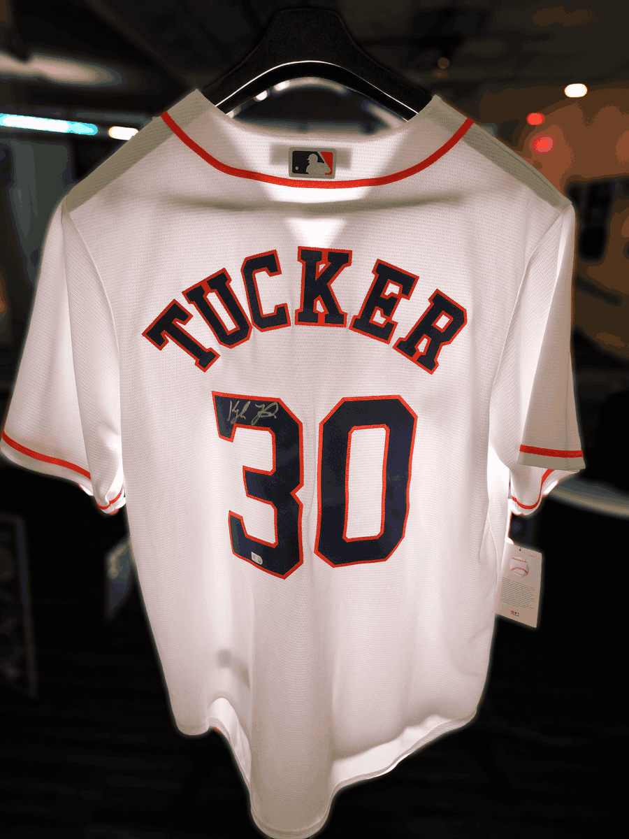 🚨𝐑𝐓 𝐚𝐧𝐝 𝐅𝐨𝐥𝐥𝐨𝐰 𝐭𝐨 𝐖𝐈𝐍🚨 Want to take home this Kyle Tucker autographed jersey?! RT this post and make sure you're following @ATTSportsNetSW and @JuliaMorales on Twitter and Instagram to WIN! Contest ends tomorrow, so 𝐄𝐍𝐓𝐄𝐑 𝐓𝐎 𝐖𝐈𝐍 today!