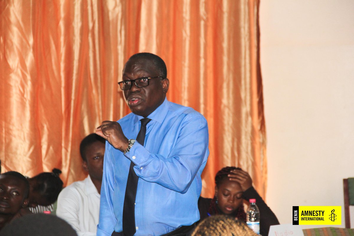 amnestybenin's tweet image. et les règles de procédures suivies devant eux. 

Les participants ont pendant deux jours alterné théorie et pratique et sont d'ores et déjà aguerris pour éprouver les mécanismes de protection en cas de violation des droits humains. 

#Youth