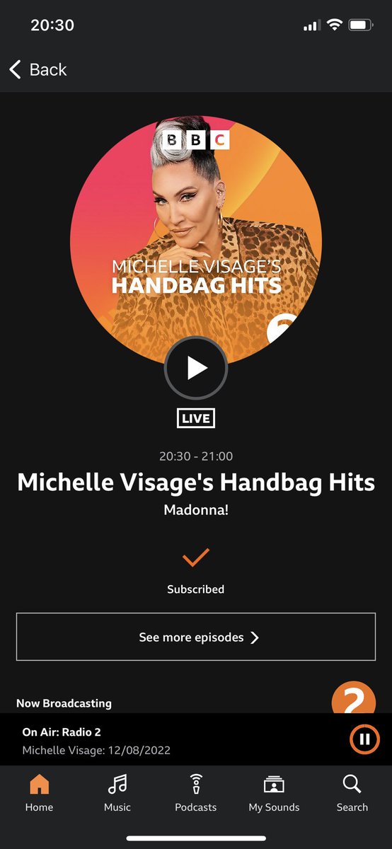itsamy_xo's tweet photo. time for the best bit of the show! #HandbagHits with @michellevisage on @BBCRadio2 ππ»π―ββοΈ https://t.co/fbqpEVrJlS