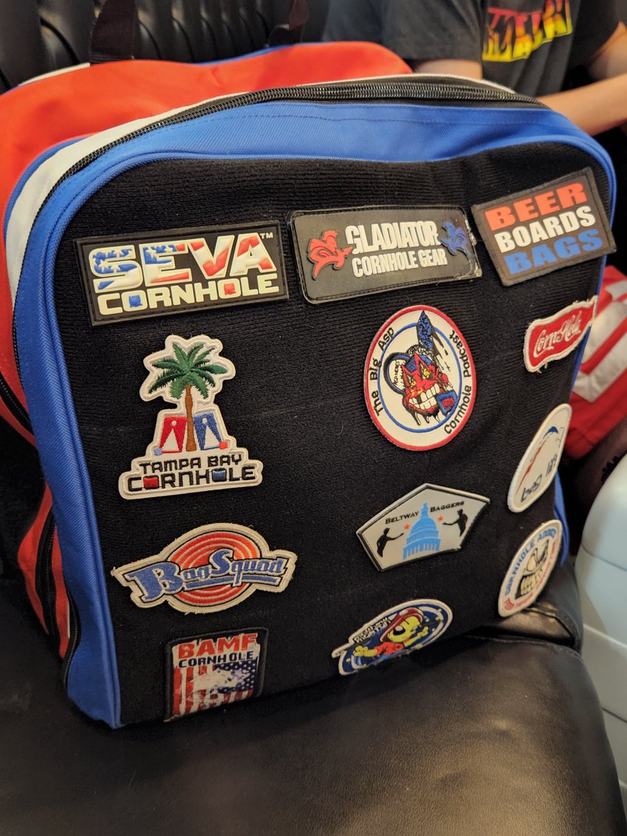 ThomStranger's tweet image. 'Merica Cornhole headed to Europe. Let's go!