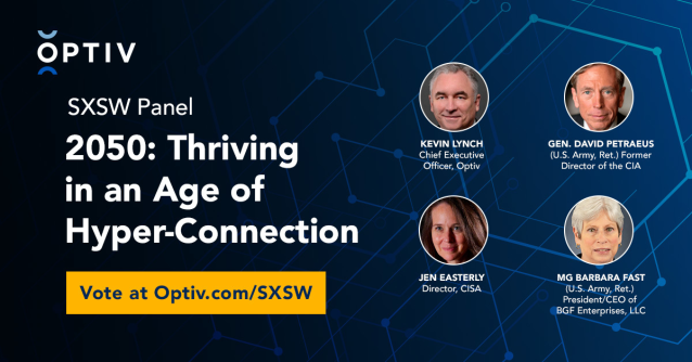 AdamMDell's tweet photo. We're headed to #SXSW 2023 and need YOUR help! Managing #CyberRisk is more important than ever. Register and vote for our session by “upvoting” @Optiv's panel at https://t.co/ueIZr618iE. Let's move! https://t.co/LkwqFDzitz