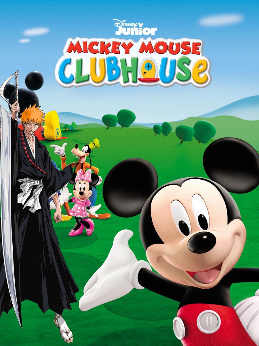 SLIMEYRG's tweet image. Ichigo and Mikey mouse the duo we never thought we needed