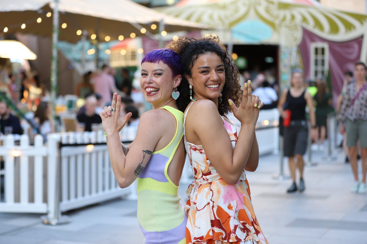 The fabulous @phoebeih & @shereencutty brought the first of their @bbcintroducing in Scotland shows to the #BBCEdFest Spiegeltent this week. Catch up on @BBCSounds here > bbc.co.uk/programmes/m00… free tix for the next show here > bbc.co.uk/showsandtours/…