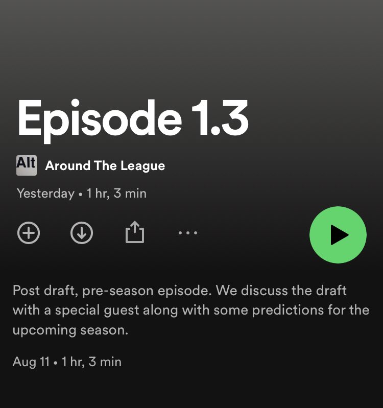 ProveMeWrongALT's tweet photo. Post draft podcast is now available to listen!!! https://t.co/pRyHbccx9k