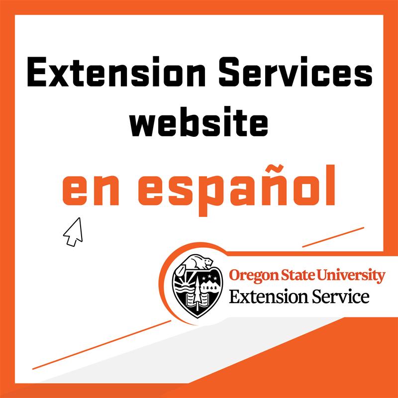 OregonStateExt's tweet photo. OSU Extension wants to let our Spanish-speaking communities know we are here for you. We're excited to announce the launch of the Spanish version of our website. https://t.co/N947PUIIUP https://t.co/iQFbVjdDHz