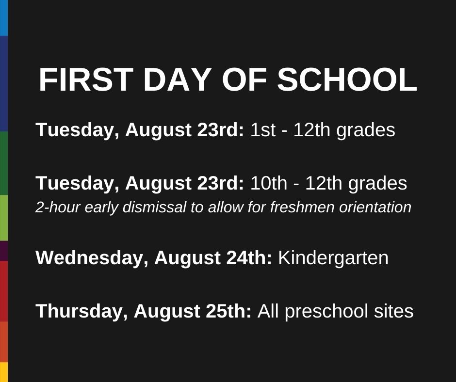 DavSchools's tweet photo. The new school year is just around the corner. Be sure to mark your calendars!🗓️🏫

#DCSD #growingexcellence #arts #academics #athletics #education #backtoschool https://t.co/KTUI35X74S
