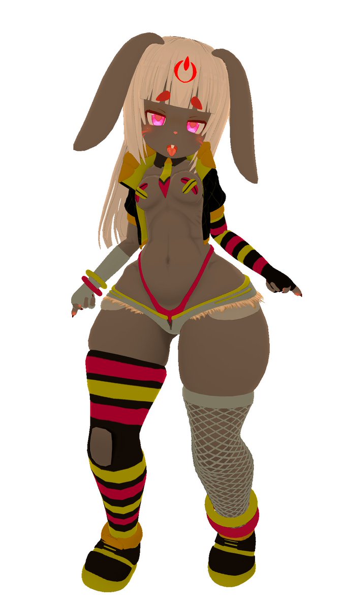 KaolahVT's tweet photo. Oi bb~ 💞

Eu adorei a combinação de cores da minha versão dark com a roupinha da Lully >w<

#furry #lewdtubers #Vtuber #vtuberbr #VtubersUprising #bunny #furryfandom #FurryFuta https://t.co/8YkFD4w4TK