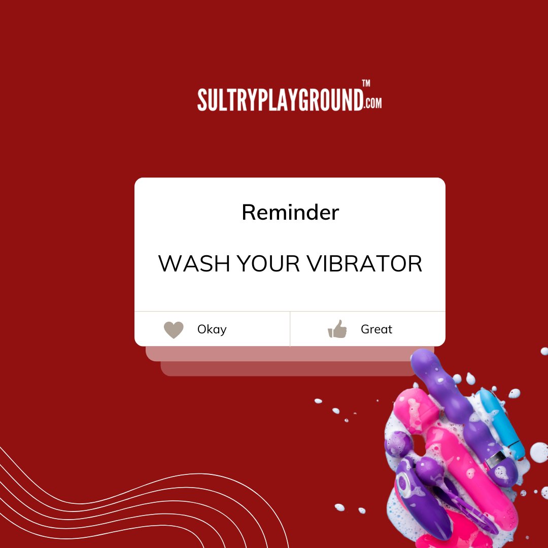 sultryplay's tweet photo. A sex toy is a purchase that can last many years, so it's essential to take care of your toys. Just because your sex toys are being used doesn't mean they don't need regular cleaning and care like the rest of your things 🚿 https://t.co/Ths3unCh5C