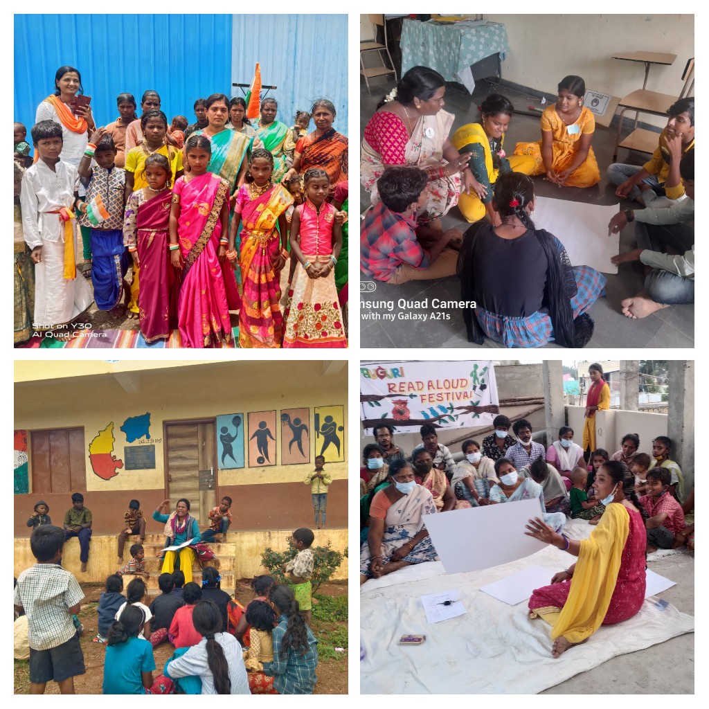 Hasiru_Dala's tweet photo. Today is #LibrariansDay!
Behind the scenes of any library is an aeon of dedication and curation, planning and care. Fellow readers, cheer with us as we celebrate our #librarians and #children's care centre coordinators across #Buguri locations wherever we work!
#ChildrensBooks https://t.co/7lZVWH9xMx