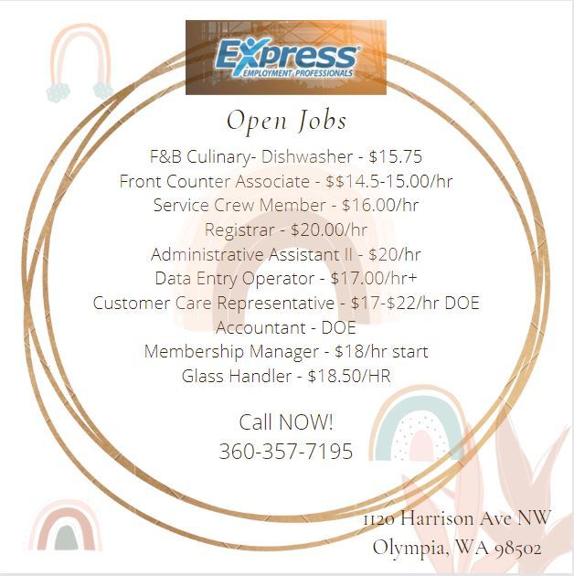 Express Employment Professionals Olympia WA on Twitter "https//t.co