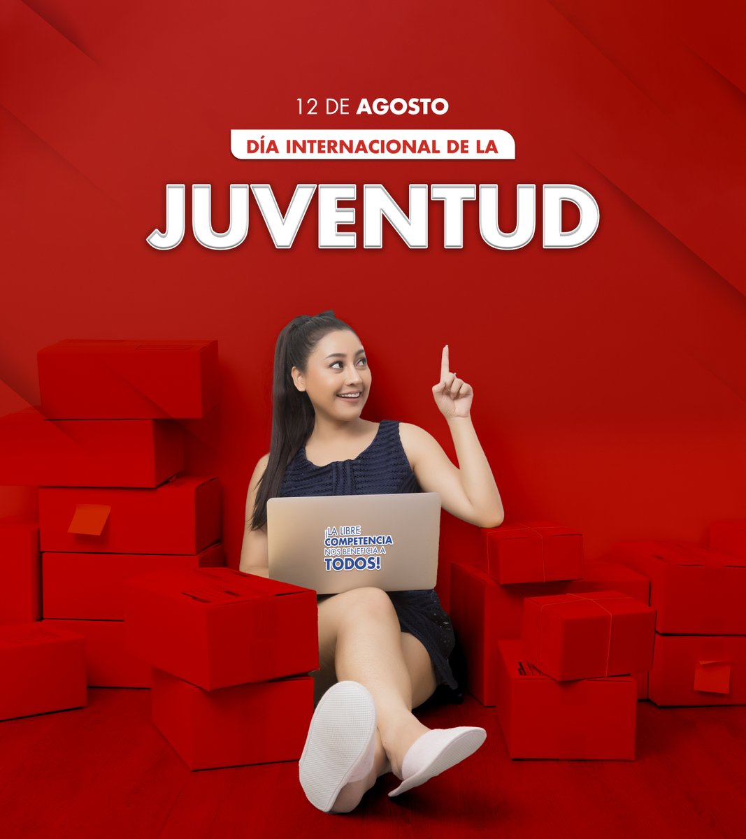 Celebramos el Día Internacional de la Juventud motivando a todos los jóvenes empresarios y emprendedores que día a día trabajan para construir una sociedad mejor con sus acciones y su participación activa en el mercado. ¡Somos sus aliados! 

#CompetenciaRD #Jovenes #Juventud