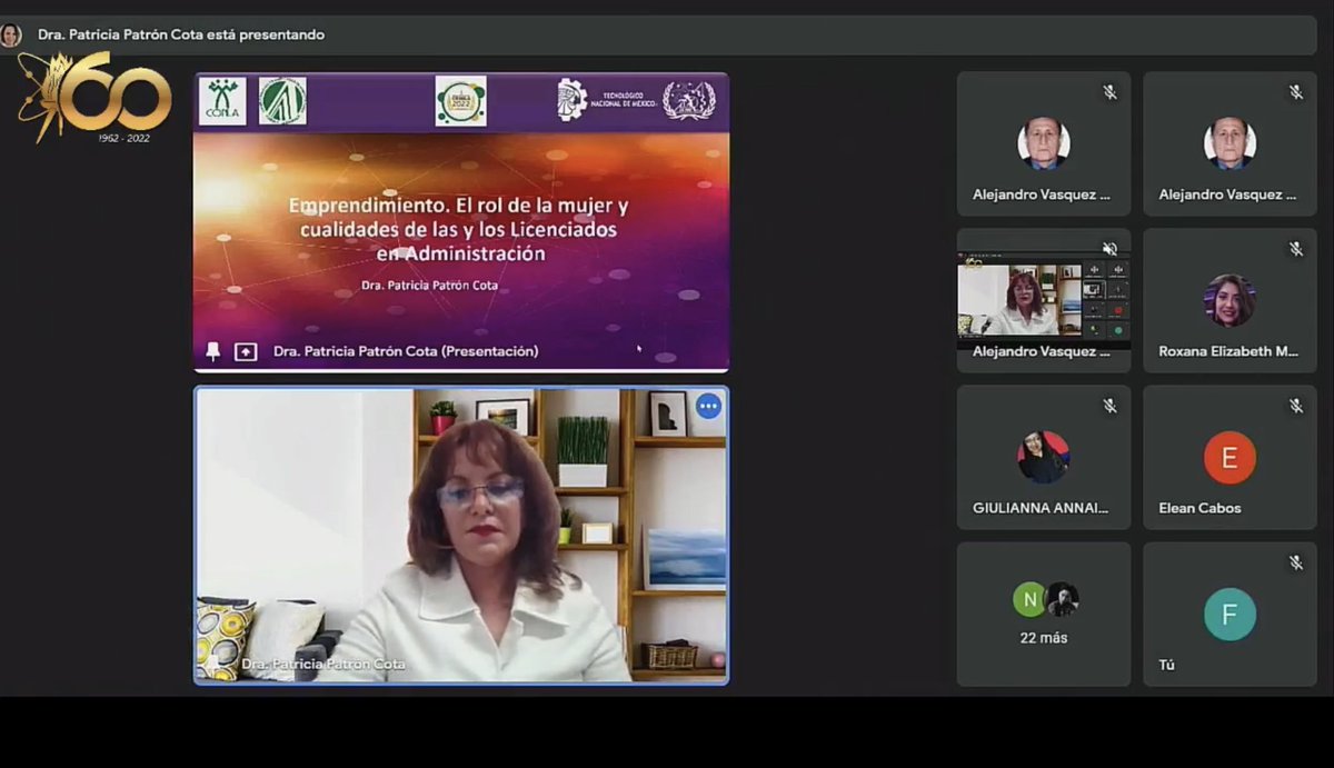 Patricia_Patron's tweet photo. Agradezco la invitación para participar como ponente en el Congreso Internacional de Licenciados en Administración- CONILA Cajamarca 2022 con el tema: Emprendimiento. El Rol de La Mujer y Cualidades del Licenciado en Administración #Perú #CONLA #CONLABCS #TecNM #ITLaPaz #BCS #mx https://t.co/WfJhcqb94i