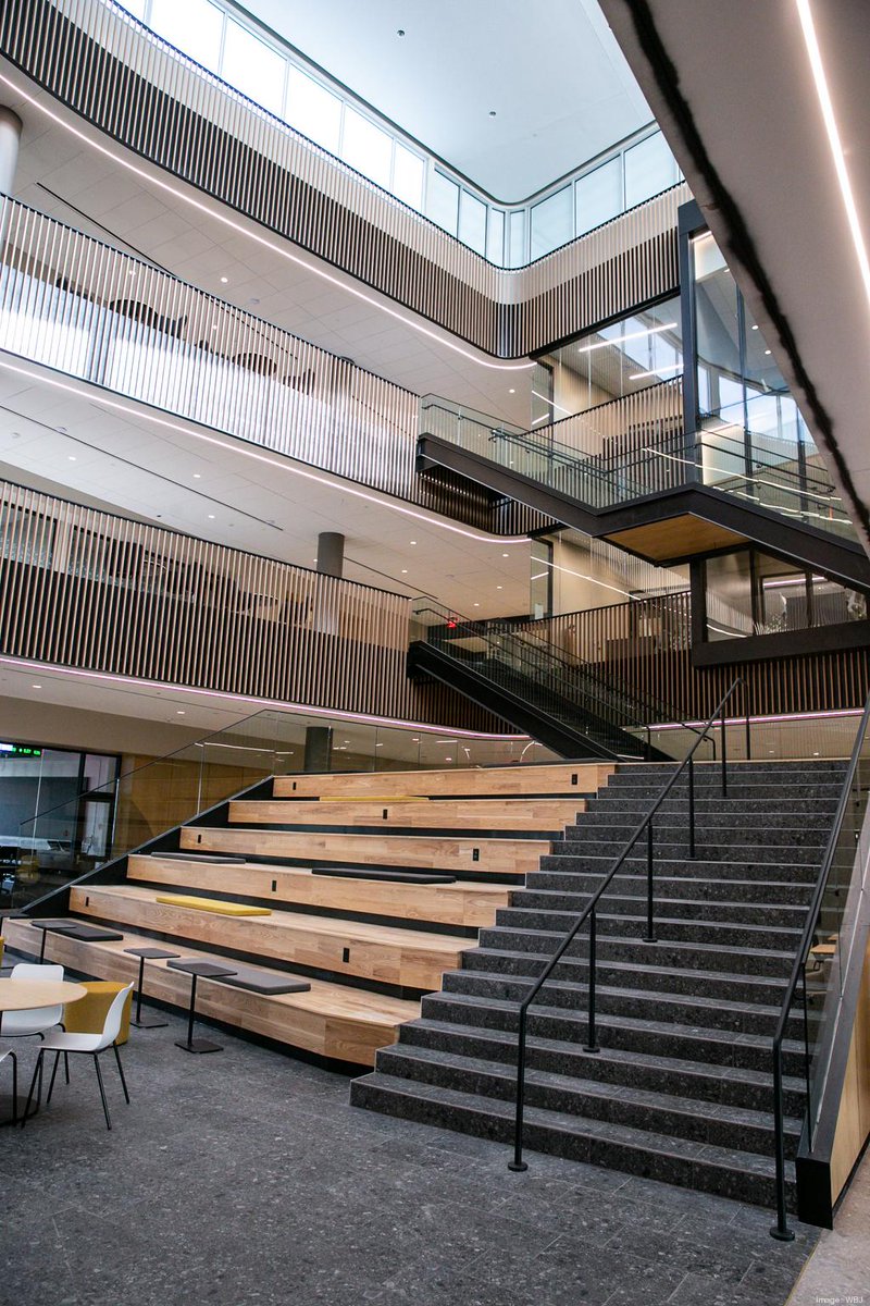 BartonSchoolWSU's tweet photo. ICYMI: Check out this epic @ICTBizJournal cover story on Woolsey Hall, the brand new home of the Barton School of Business at https://t.co/Jas7dNMRDG

This is so much more than just a new building. We are beyond excited for our students and the start of classes!🙌 https://t.co/RD4KpQqi3p