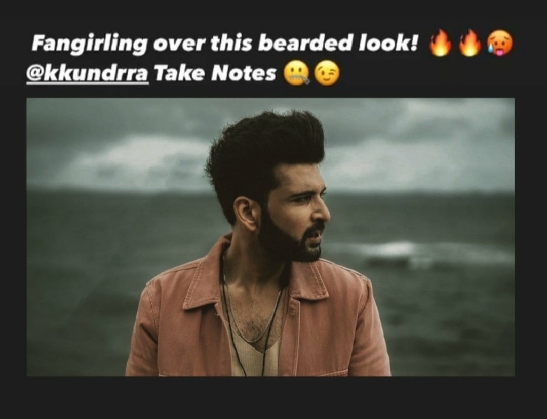 Fakira_Kajal's tweet photo. Uff this beard look of @kkundrra is so sexy
Can't take my ๐ off him
Hot to handle Mr Kundrra in Beard ๐ฅ
#KaranKundrra #KKundrraSquad
#MadeWithLicious
KK X Licious https://t.co/r1HkGslozh