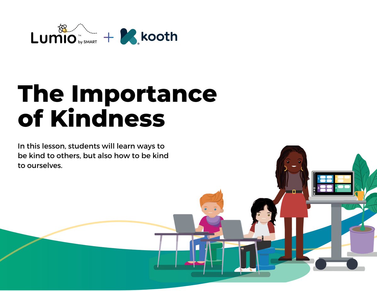 LumioSocial's tweet photo. Want to incorporate the Importance of Kindness into your Classroom? 💙

Kooth and Lumio have partnered up to bring you free ready-made lessons! Kooth brings effective mental health care into your classroom. 🧠

Get started TODAY!👇
https://t.co/Hq9pqJbYLh

#EdTech #LessonCreation https://t.co/pkREvYGMCf