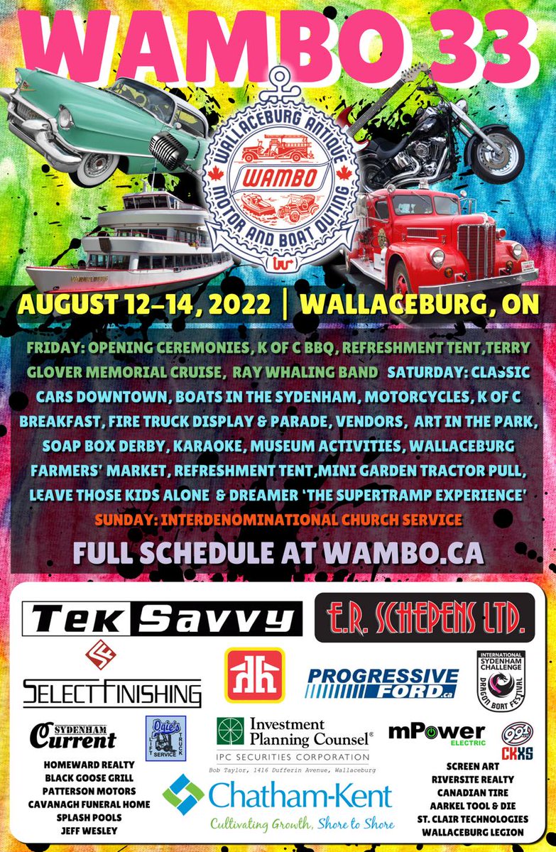 CKPSMedia's tweet photo. Its WAMBO Weekend!
We hope it is a safe and enjoyable weekend for all attending and participating. There are lots to see and do!
Our Marine Unit and Officers will be in attendance as well. We want to remind all the boaters to be safe and to follow safety rules.
#WAMBO33 https://t.co/N4fJ3BXttP