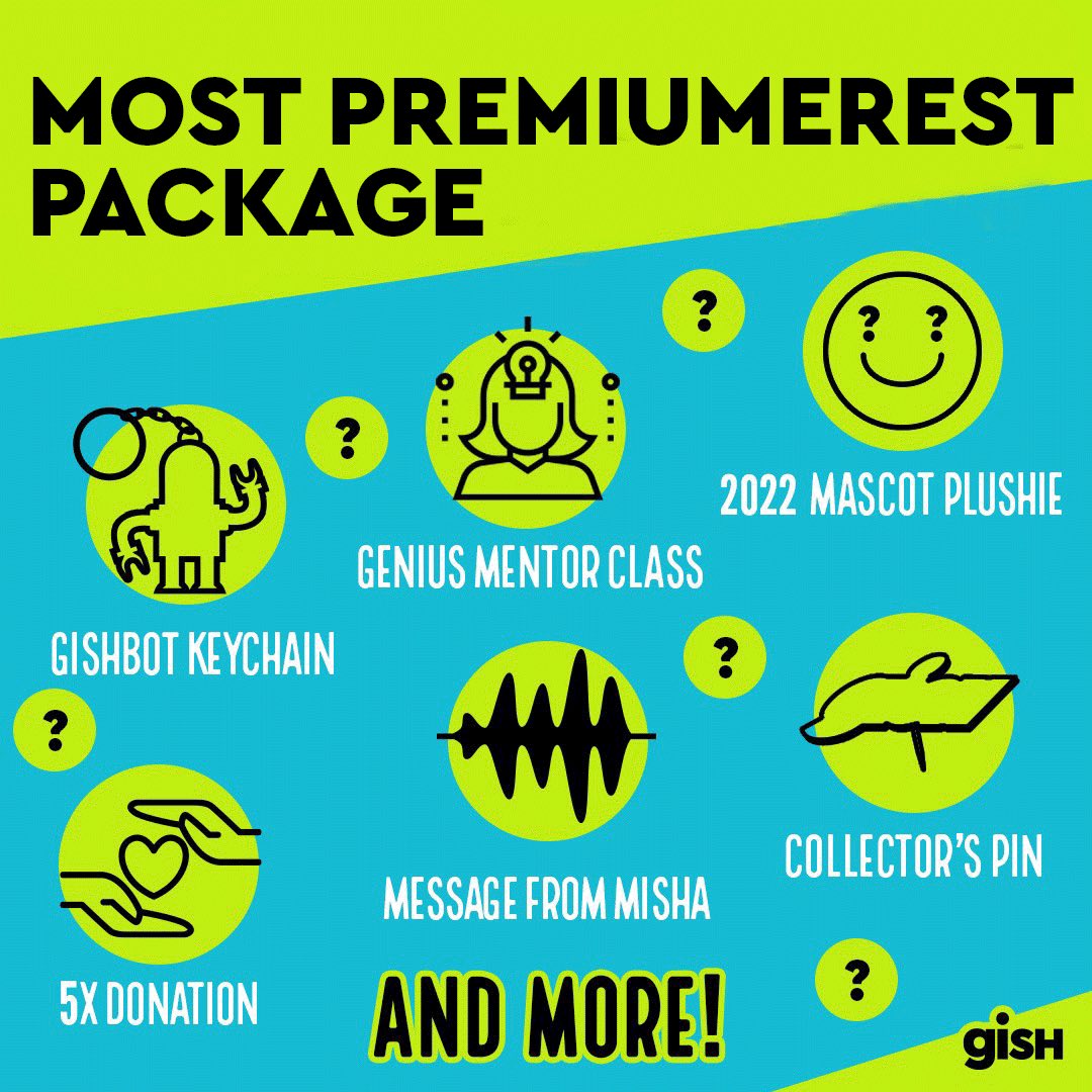 Last day to upgrade your #GISH 2022 registration! Explore the wonders of the universe with a <a href="/GISHChillax/">GISHChillax</a> Emotional Support Plushie, <a href="/GISHBOT/">GISHBOT</a> keychain, audio wavelength from <a href="/mishacollins/">Misha Collins</a>, signed postcard, flag/cape, and so much more! bit.ly/UpgradeGISH