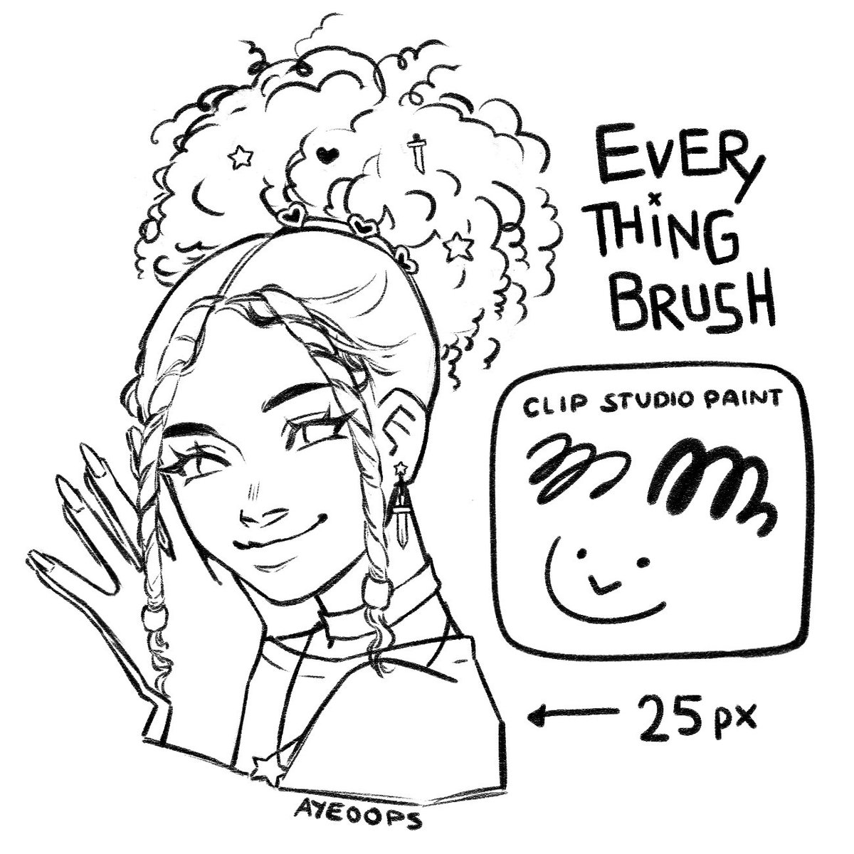 introducing the EVERYTHING BRUSH ⭐️
people have been wanting it, so i shared my brush on gumroad! 