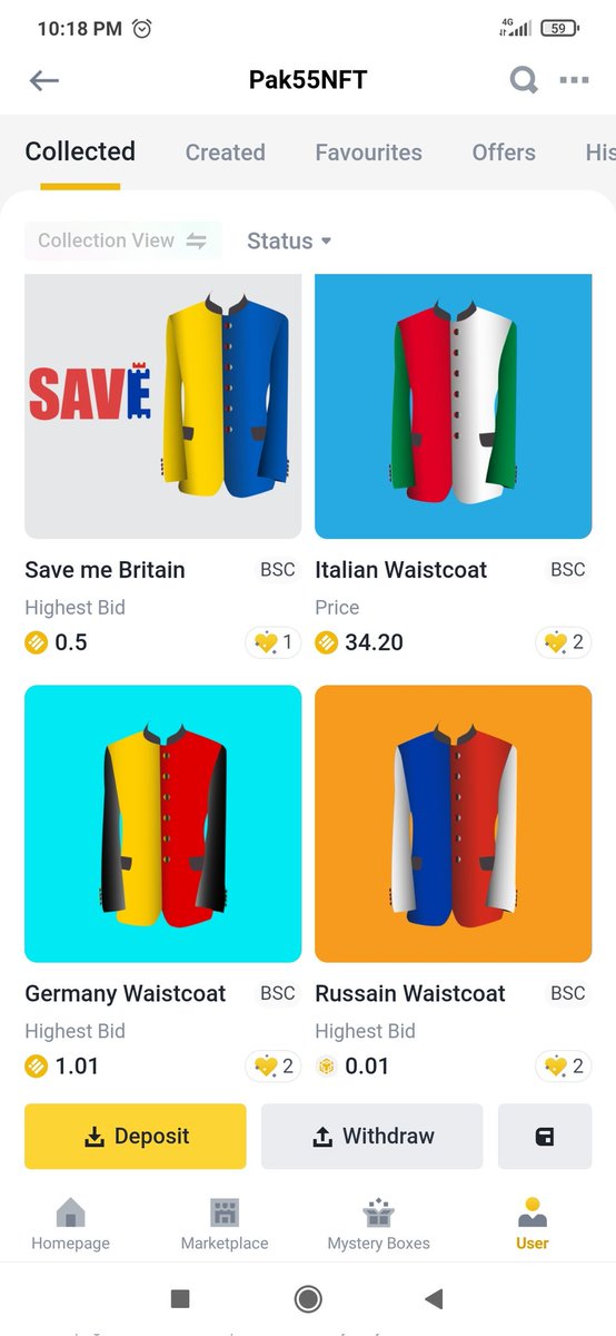 Bid is low grabs yours <a href="/binance/">Binance</a> <a href="/TheBinanceNFT/">Binance NFT</a> #NFTCommunity #NFT #nftcollector 
app.binance.com/en/download?ut…