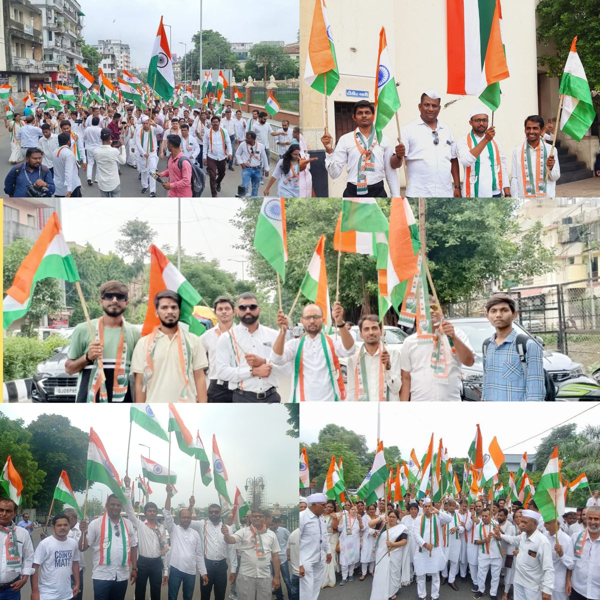 INCCRPatil's tweet photo. तिरंगा ही हमारी शान है 
बसी इसमें हमारी जान है..🇮🇳🇮🇳

વડોદરા શહેર કૉંગ્રેસ સમિતી દ્વારા ભારતની સ્વતંત્રતાની ૭૫મી વર્ષગાંઠ ઉજવણી નિમિતે “આઝાદી ગૌરવ યાત્રા” માં વોર્ડ ૧૮ કૉંગ્રેસ કમિટીના જનમિત્રો સાથે ઉપસ્થિત રહ્યા

આપણો તિરંગો આપણું ગૌરવ.જય હિન્દ https://t.co/F1ZKzZf0iM