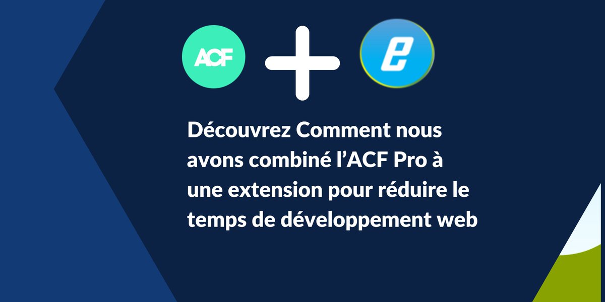 prositewebca's tweet photo. Découvrez Comment nous avons combiné l’ACF Pro à une extension pour réduire le temps de développement web

Prositeweb Inc. on #Google https://t.co/uBZXcxthWr https://t.co/hQeFojhhCW