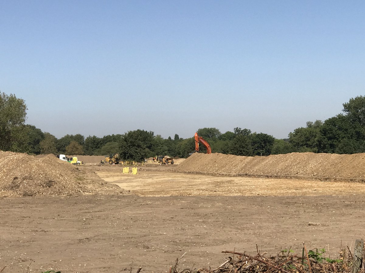 Work is now under way at #Wisley for the expansion of the M25 at J10.
When it’s all done, people will be able to get to the next traffic jam a bit quicker.
