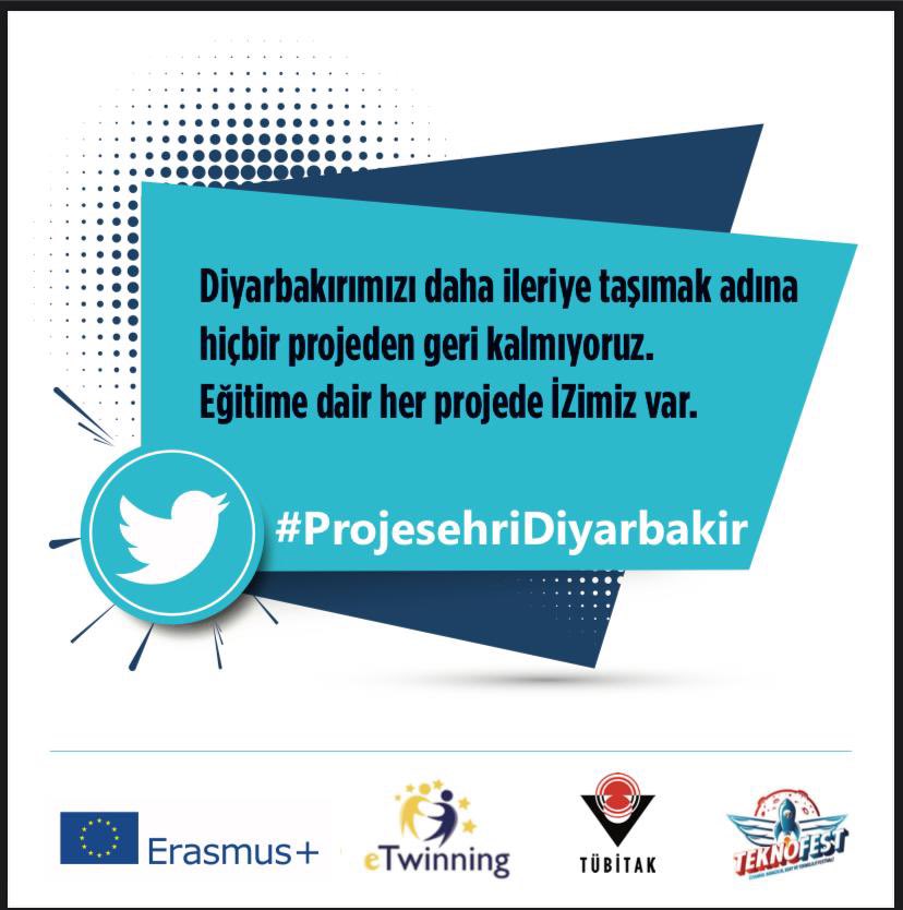 Fark yaratan il Diyarbakır kadim bir kent olmanın yanında projeleriyle
#ProjeSehriDiyarbakir 

<a href="/tcmeb/">Millî Eğitim Bakanlığı</a>
<a href="/aliihsansu_/">Ali İhsan Su</a> <a href="/Murat4Kucukali/">Murat Küçükali</a>