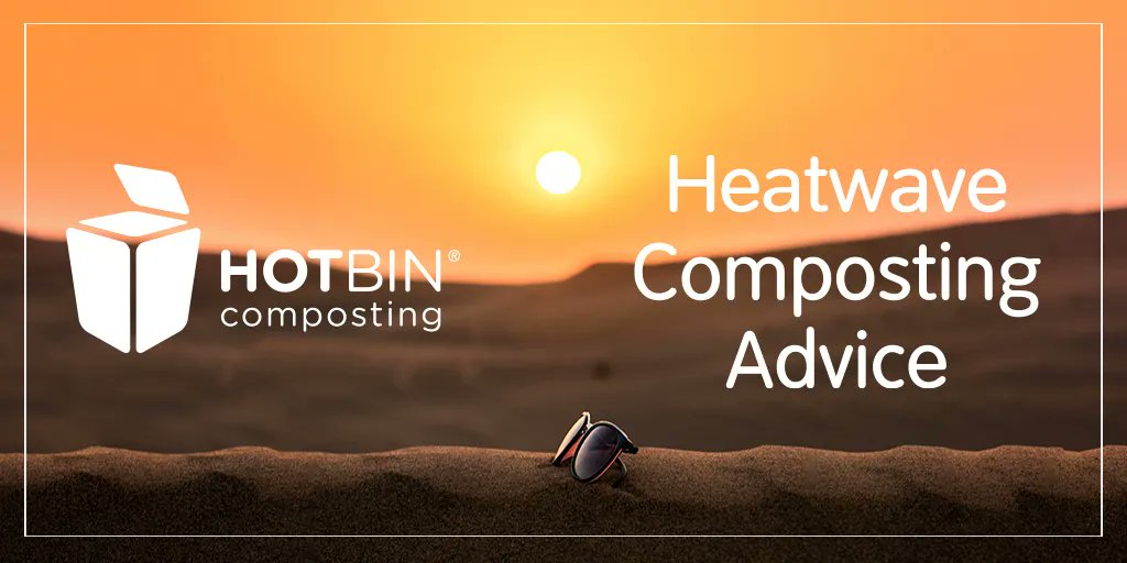 As we move into the second heatwave of the year, we'd like to offer reassurance that it's highly unlikely that the HOTBIN will self-combust. Since launch we've had zero reports of HOTBINs combusting. Here's how to manage it efficiently during a heatwave - buff.ly/3o8oIA8