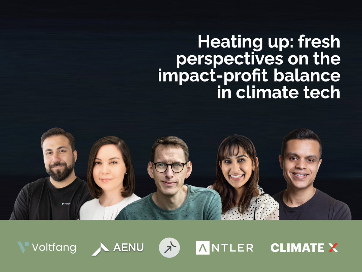 We were delighted to host a panel on #impactinvesting and #climatetech with expert perspectives from <a href="/palebluedotvc/">Pale blue dot</a>, @voltfang1, @aenu_impact, and @climatexltd.
Watch the replay here 👇
youtube.com/watch?v=1ZKjpK…