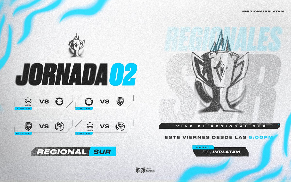 LVPperu's tweet image. Nuestros representantes de Perú 🇵🇪 en el #RegionalSur 🌠 continúan su camino por la grandeza continental en esta Jornada 2 de #RegionalesLatam

Acompaña a @incubus_club 😈 y a @brayaronlol 💀  ¡HOY desde las 5pm! por

🟪👾 twitch.tv/lvplatam

#LeagueOfLegends #Esports #Stars