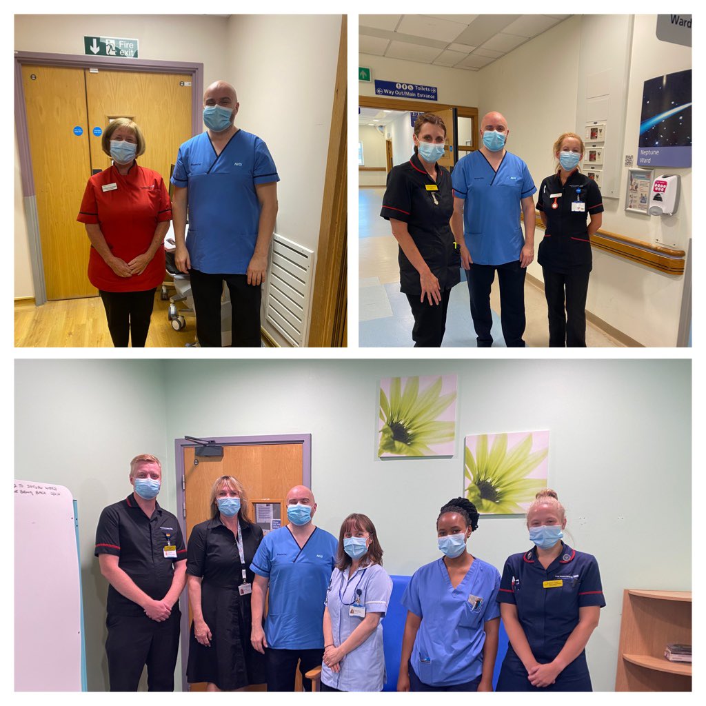 Fantastic day showcasing our great work <a href="/GWH_NHS/">Great Western Hospitals NHS Foundation Trust</a> with @duncan_CNSE and Gill May. Thank you for spending time with us, really inspiring 👋👋