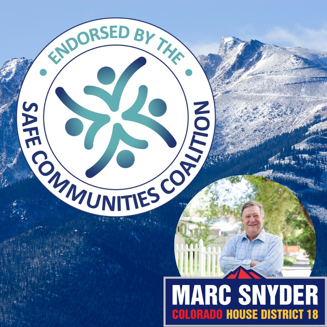 Proud to be endorsed by the SAFE Communities Coalition. I fully support putting our public health needs first!