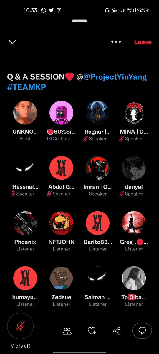 Shami64799900's tweet photo. @ProjectYinYang space
Thanks for hosting @unknown2pointO broh
#kpcGang
@KryptoPal_ https://t.co/ZxilqiaHFY
