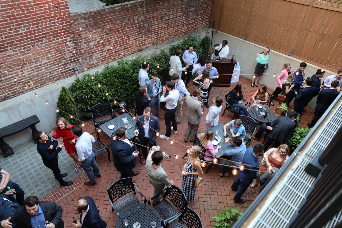 Last week the Conservative Partnership Institute hosted a happy hour for Conservative Congressional staff. These monthly events are a hub of camaraderie and coordination -- where conservative staffers and activists debrief the last week and start planning for the next!
