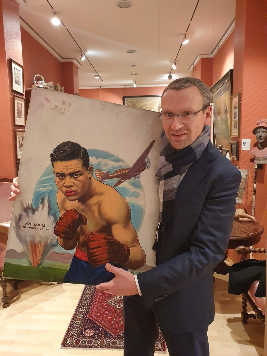 Do not miss this once in a lifetime boxing art event! 
Exhibition: 100 years #boxing in #art

Frankfurt, 22.09...  amazing <a href="/ringmagazine/">Ring Magazine</a> art from the 30s, 40s and 50s...

Famous <a href="/sloneart/">sloneart</a> will be for the first time in Europe since 30 years.

Register here
wegerich-fineart.com/en/2022/08/09/…
