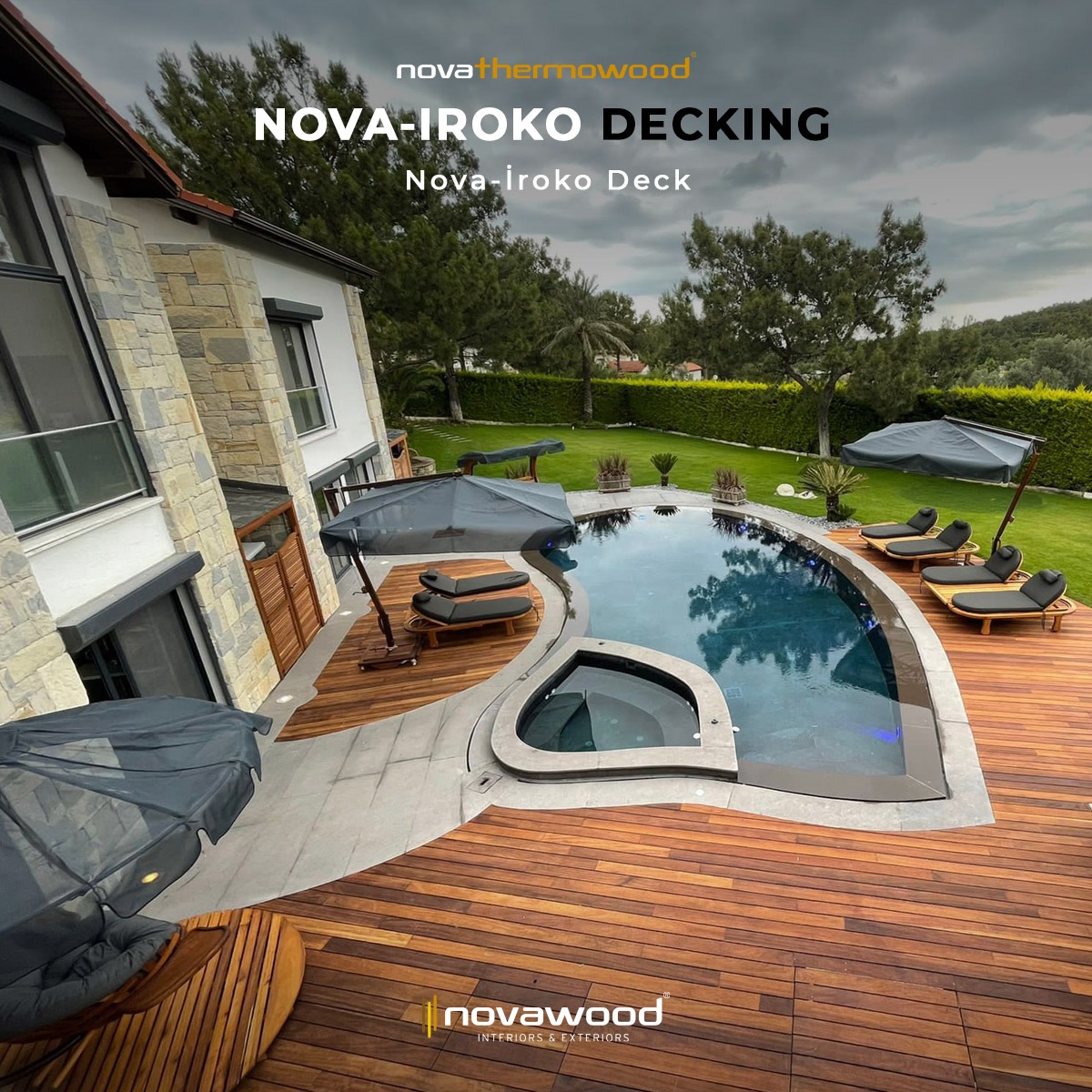 Novawood_AS's tweet photo. Product/ Ürün: Thermowood Nova Iroko Deck
• Instatation/Uygulamacı: Massive Parke Sistemleri @massiveparke
• Location/Lokasyon: Urla / İzmir

#novawood #novathermowood #thermowood #thermalmodification
#novairoko #irokodeck 
#outdoors #woodenfacade #decking 
#villa #woodart https://t.co/9TuEUR261O