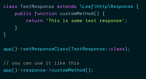 leafphp's tweet photo. We just released Leaf v3.1.0. This update allows you to extend Leaf response and request to add new keys or methods.
You can check this out @ https://t.co/CEFE3HoUm4
Kindly retweet
#100daysofcodechallenge #100Devs #leafphp #Trending #opensource #webdevelopment #php https://t.co/u0rILQ0N7p