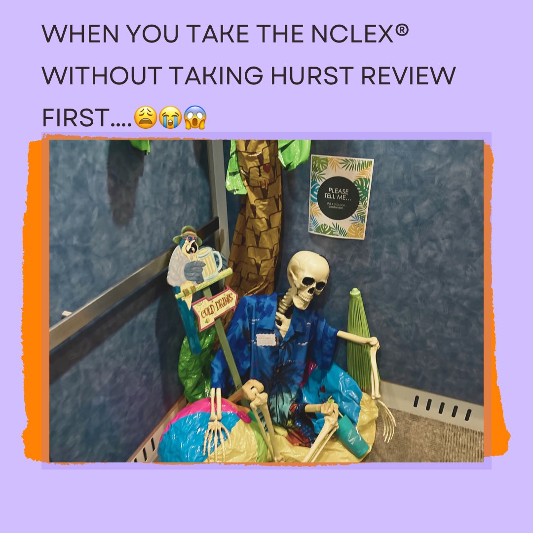 HurstReview's tweet photo. Whew! Looks like things didn’t work out for little Mr. Takin’ A. Chance. Should have gone with Hurst Review the first time!!
#hurstreview #hurstworks #nclex https://t.co/s72O9r7HPH