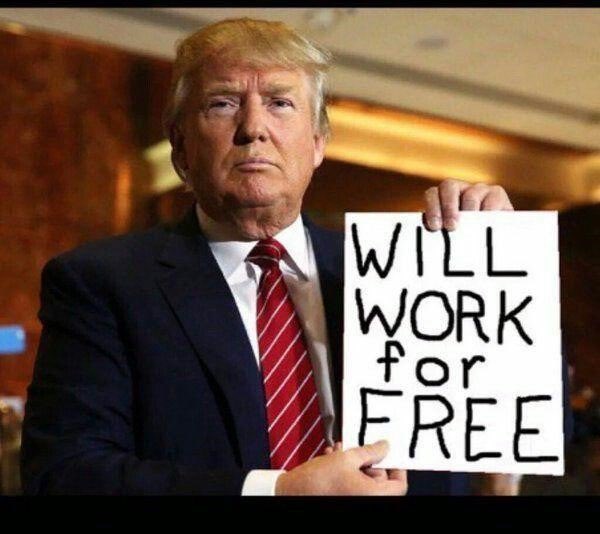 DAOoriginal's tweet photo. He took no salary as President. #libsoftwitter https://t.co/PnQakECVM8