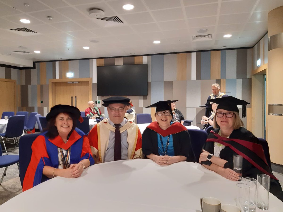 A privilege to be part of <a href="/MyBCU/">Birmingham City University</a> graduations this week. Proud to see such a diverse range of students walk across the stage in the company of wonderful colleagues.