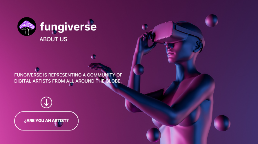 Fungiverse_nft's tweet photo. ¿Are you an artist looking to start your journey with NFTs? We are here for you https://t.co/GLP7sDSpGH
