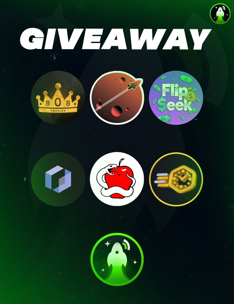 🥳HUGE GIVEAWAY

@frbddnfruit_ - free month
<a href="/pluto_alerts/">PLUTO ALERTS</a> - free month
@speedsignals_eu - free month
@earlycookfr - free month
<a href="/FlipSeek/">FlipSeek</a> - free month
<a href="/808Proxies/">808 Proxies</a> - 2gb
<a href="/MechSupply/">Mech Supply</a> - surprise

Rules to enter :
RT + Follow all accounts